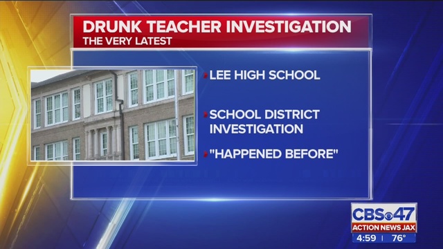 Jacksonville teacher accused of showing up to work drunk under investigation - ActionNewsJax.com