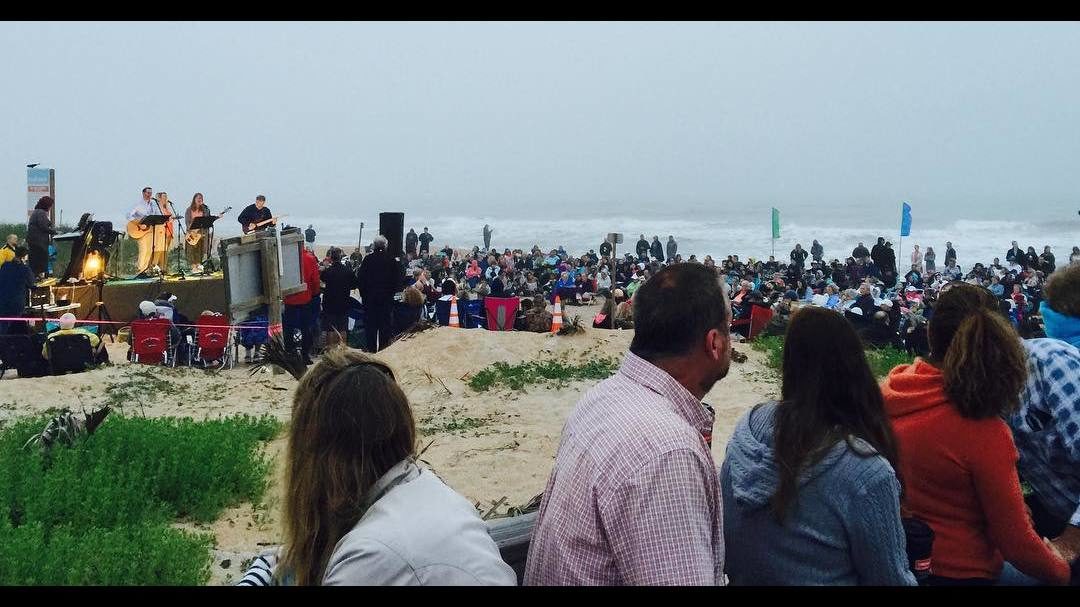 Photos Easter Sunrise Service At Vilano Beach Wjax Tv Photos Easter Sunrise Service At Vilano Beach 2 9